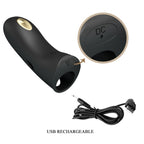 PRETTY LOVE - MARICO BLACK ELECTRO-STIMULATOR FINGER COVER - Amore24