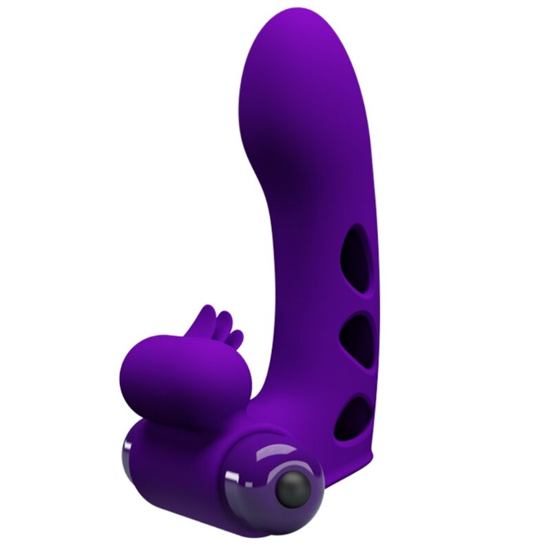 PRETTY LOVE - ORLANDO PURPLE VIBRATOR FINGER COVER - Amore24