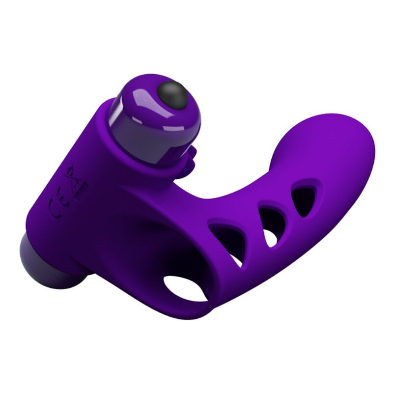 PRETTY LOVE - ORLANDO PURPLE VIBRATOR FINGER COVER - Amore24