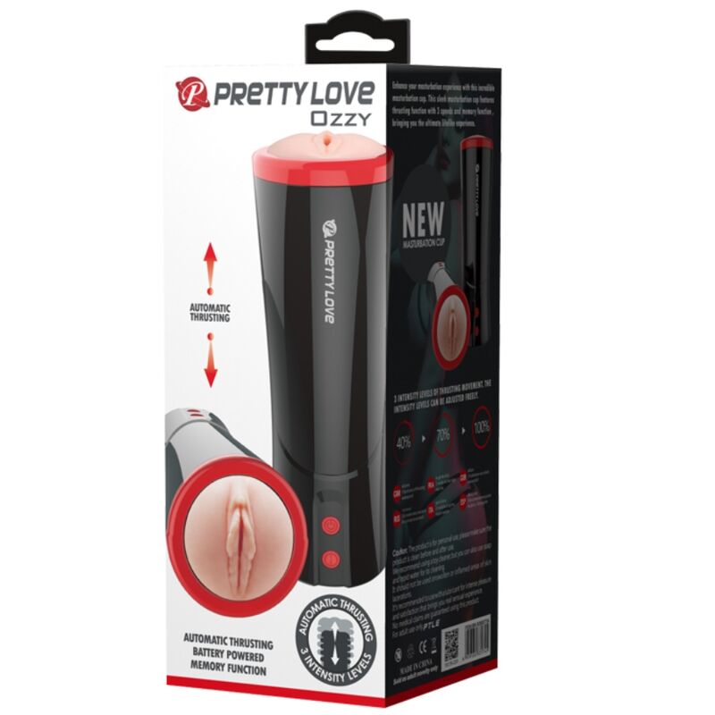 PRETTY LOVE - OZZY MULTIFUNCTION MASTURBATOR - Amore24