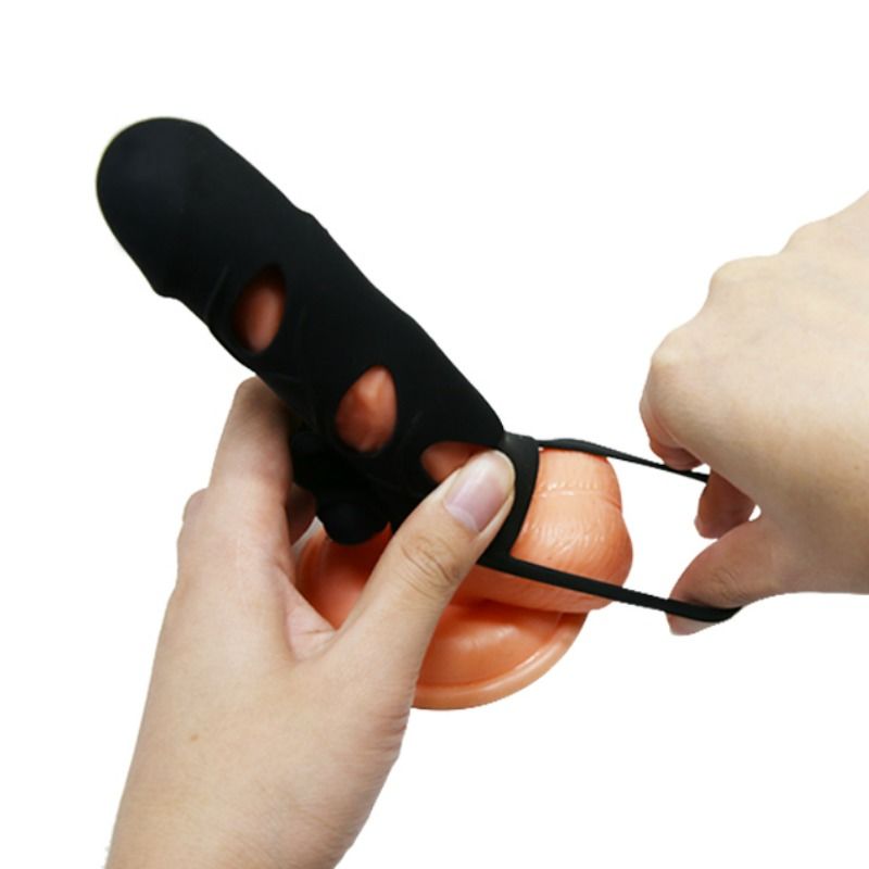 PRETTY LOVE - SILICONE COVER WITH VIBRATION 14 CM 1.0 - Amore24