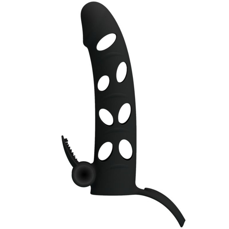PRETTY LOVE - SILICONE COVER WITH VIBRATION 15.2 CM - Amore24