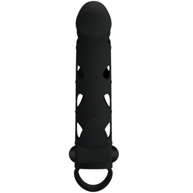 PRETTY LOVE - SILICONE COVER WITH VIBRATION 15.2 CM - Amore24