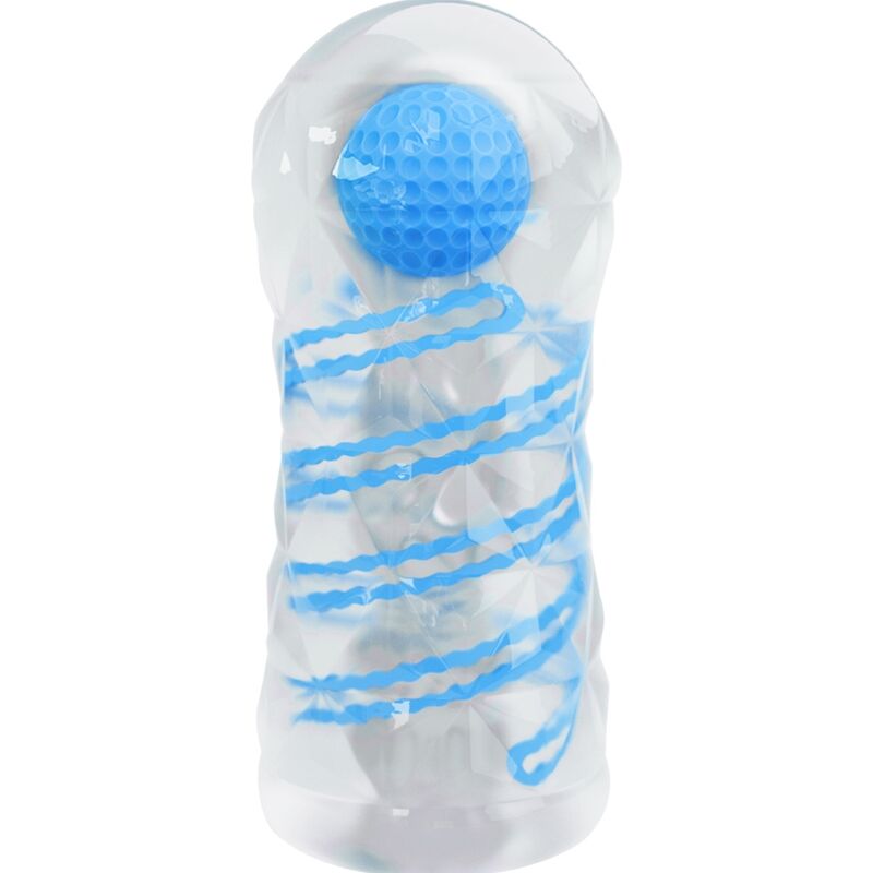 PRETTY LOVE - SMALL MASTURBATOR WITH BLUE SPIRALS - Amore24