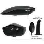 PRETTY LOVE - VITO STRAP ON WITH HOLLOW DILDO AND VIBRATION 17.3 CM - Amore24