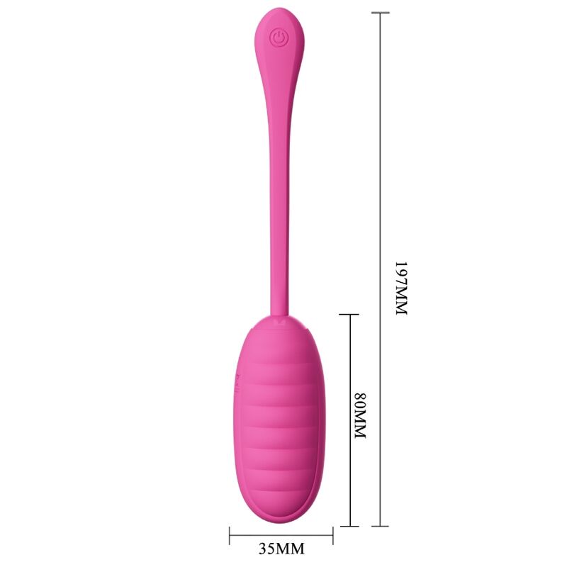 PRETTY LOVE - CATALINA PINK RECHARGEABLE VIBRATING EGG - Amore24