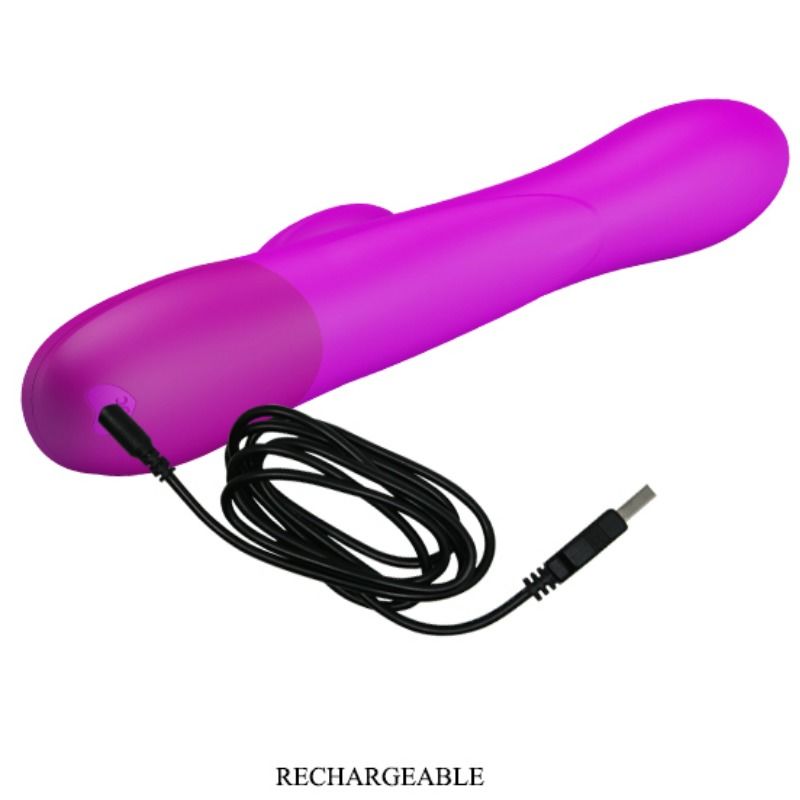 PRETTY LOVE - DEMPSEY RECHARGEABLE INFLATABLE VIBRATOR - Amore24