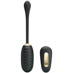 PRETTY LOVE - DOREEN LUXURY RECHARGEABLE VIBRATING EGG BLACK REMOTE CONTROL - Amore24