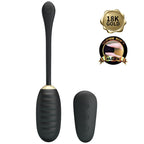 PRETTY LOVE - DOREEN LUXURY RECHARGEABLE VIBRATING EGG BLACK REMOTE CONTROL - Amore24