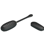 PRETTY LOVE - DOREEN LUXURY RECHARGEABLE VIBRATING EGG BLACK REMOTE CONTROL - Amore24