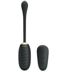 PRETTY LOVE - DOREEN LUXURY RECHARGEABLE VIBRATING EGG BLACK REMOTE CONTROL - Amore24