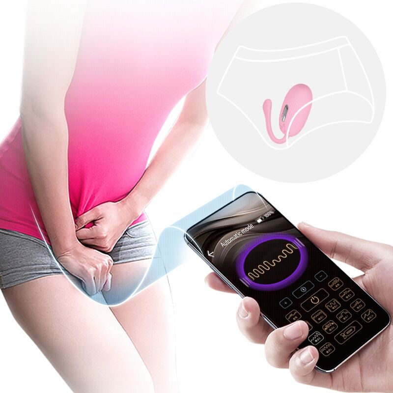 PRETTY LOVE - DOREEN PINK RECHARGEABLE VIBRATING EGG - Amore24