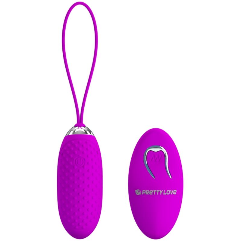 PRETTY LOVE - JOANNA VIBRATING EGG REMOTE CONTROL 12 MODES - Amore24