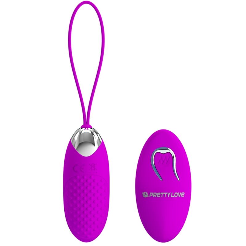 PRETTY LOVE - JOANNA VIBRATING EGG REMOTE CONTROL 12 MODES - Amore24