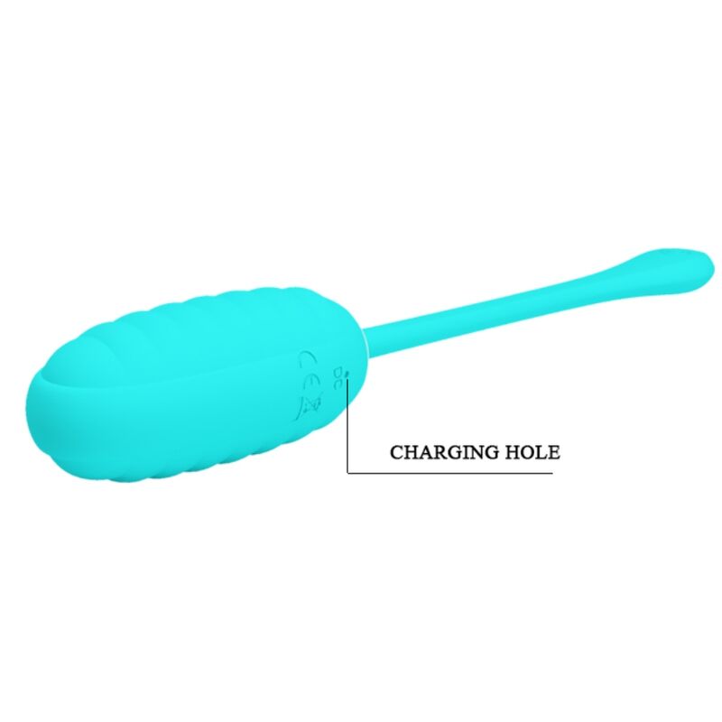 PRETTY LOVE - KIRK RECHARGEABLE VIBRATING EGG LIGHT GREEN - Amore24