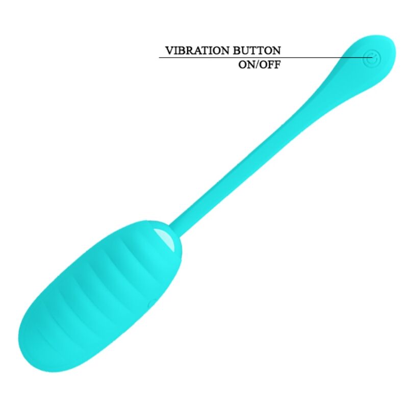 PRETTY LOVE - KIRK RECHARGEABLE VIBRATING EGG LIGHT GREEN - Amore24