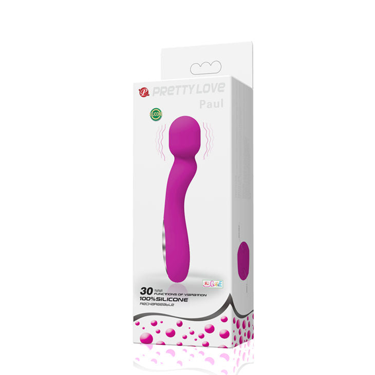 PRETTY LOVE - SMART PAUL RECHARGEABLE LILAC MASSAGER - Amore24