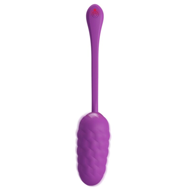 PRETTY LOVE - VIBRATING EGG WITH PURPLE RECHARGEABLE MARINE TEXTURE - Amore24