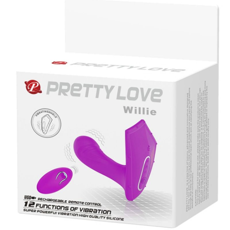 PRETTY LOVE - WILLIE REMOTE CONTROL STIMULATOR - Amore24