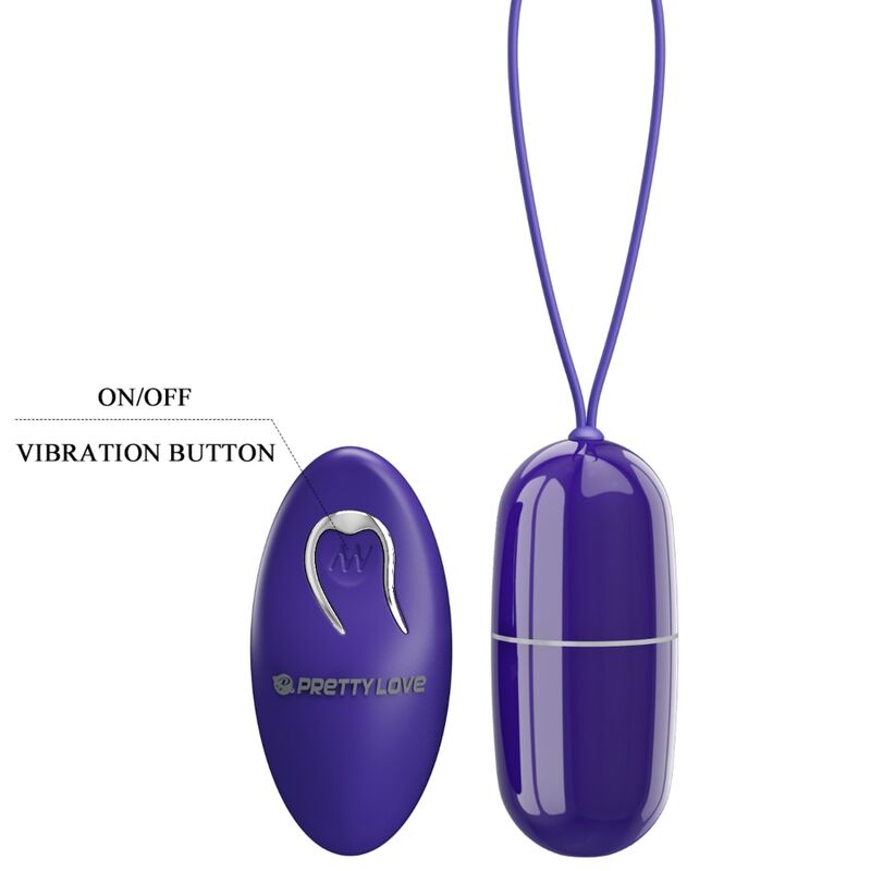 PRETTY LOVE - ARVIN YOUTH VIOLATING EGG REMOTE CONTROL VIOLET - Amore24