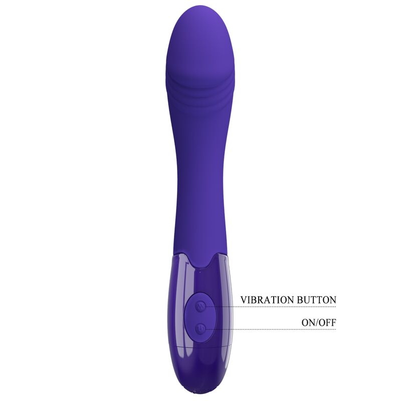 PRETTY LOVE - ELEMENTAL YOUTH VIOLET VIBRATOR DILDO - Amore24