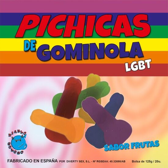PRIDE - GUMMY PENIS FRUITS LGBT - Amore24