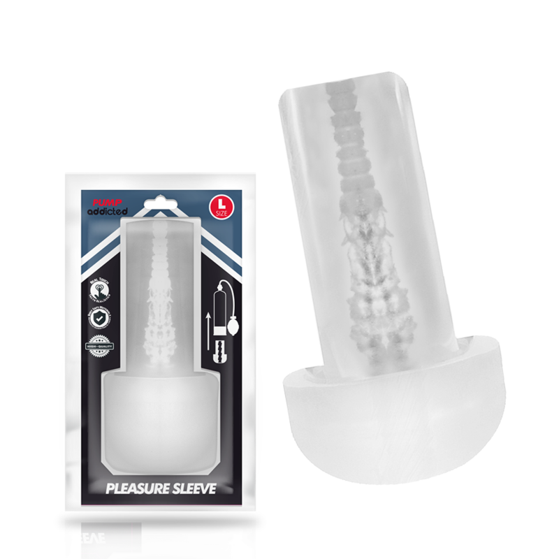 PUMP ADDICTED - PLEASURE SLEEVE AUTOMATIC PUMP - Amore24