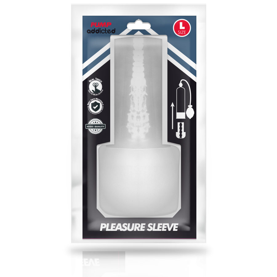 PUMP ADDICTED - PLEASURE SLEEVE AUTOMATIC PUMP - Amore24