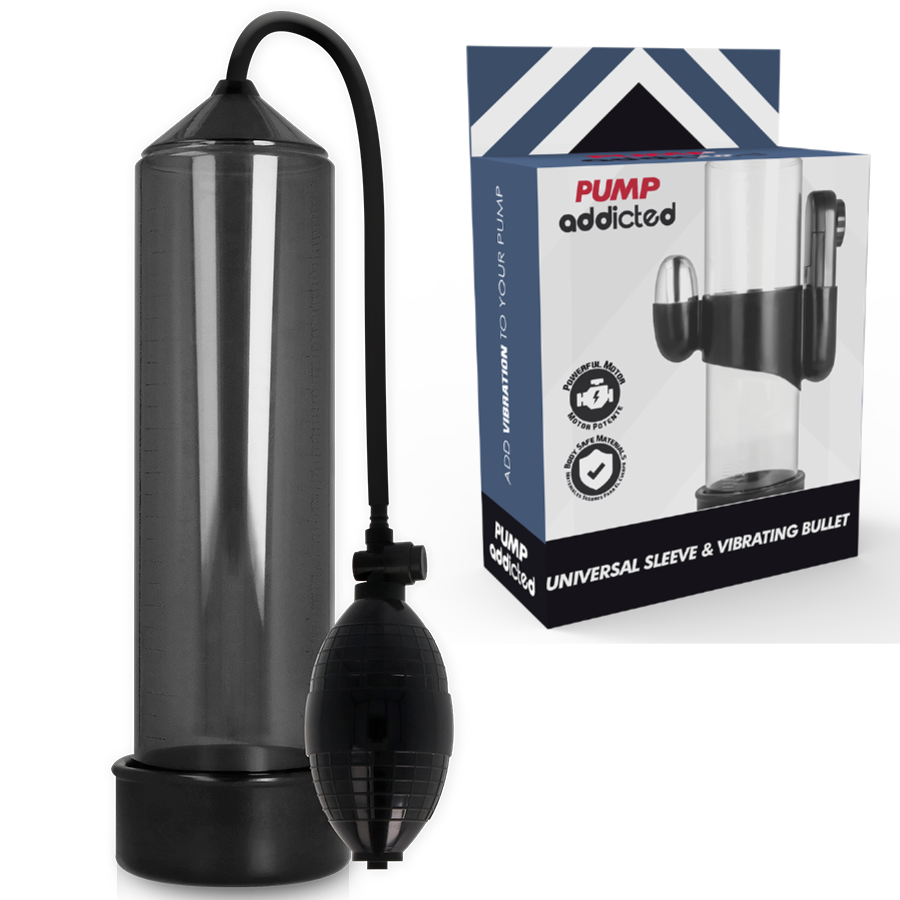PUMP ADDICTED - RX3 BLACK VIBRATOR - Amore24