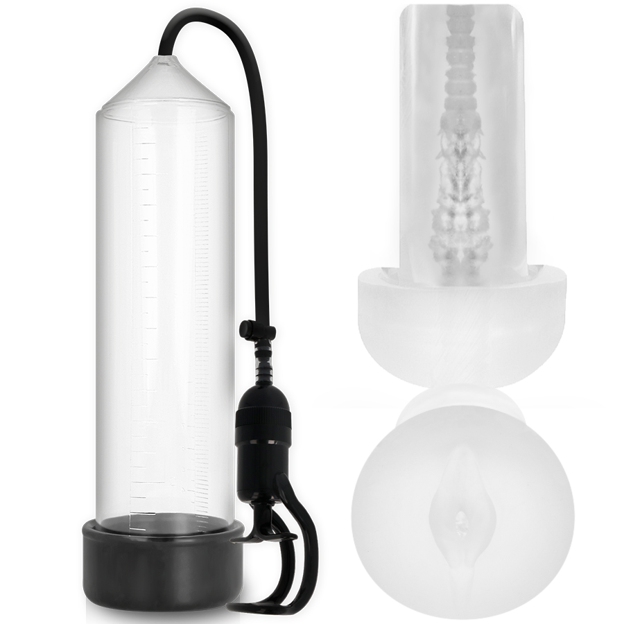 PUMP ADDICTED - RX5 TRANSPARENT WITH MASTURBATOR - Amore24