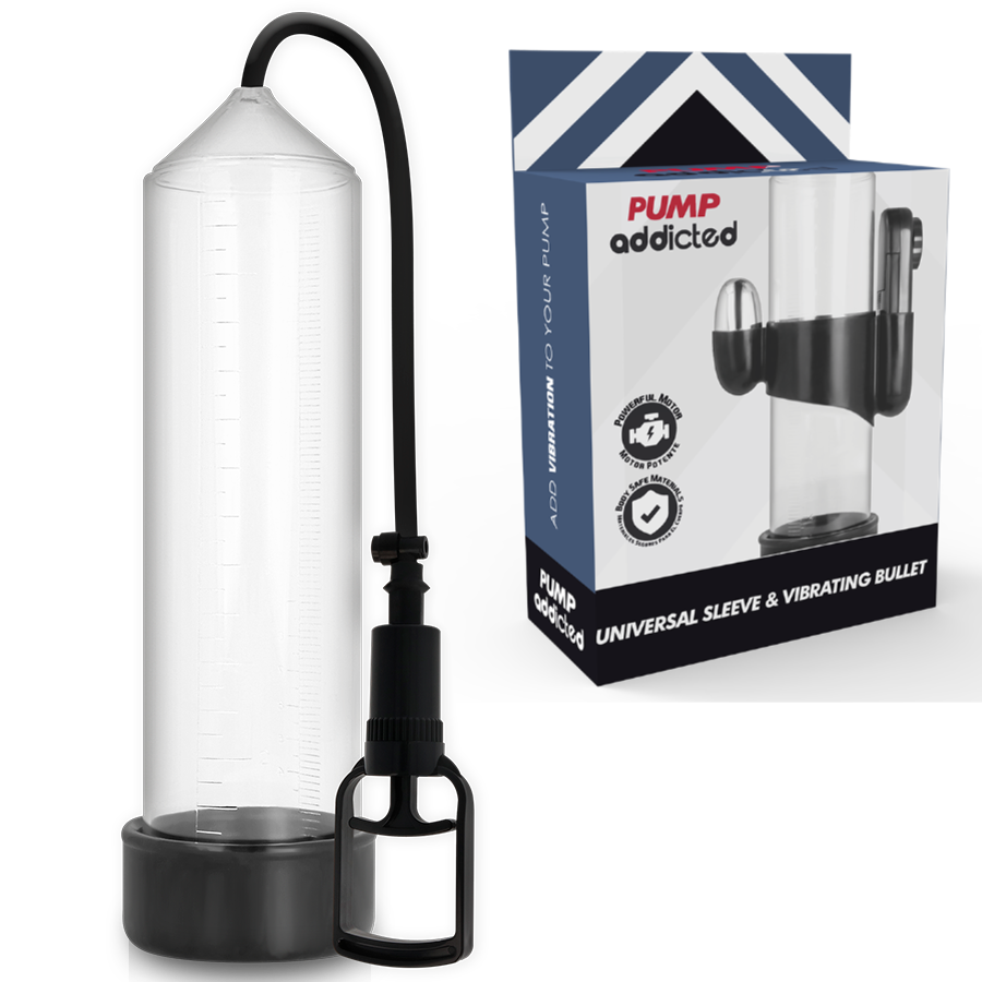 PUMP ADDICTED - RX7 TRANSPARENT VIBRATOR - Amore24