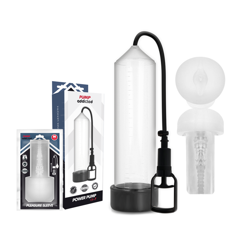 PUMP ADDICTED - RX7 TRANSPARENT WITH MASTURBATOR - Amore24