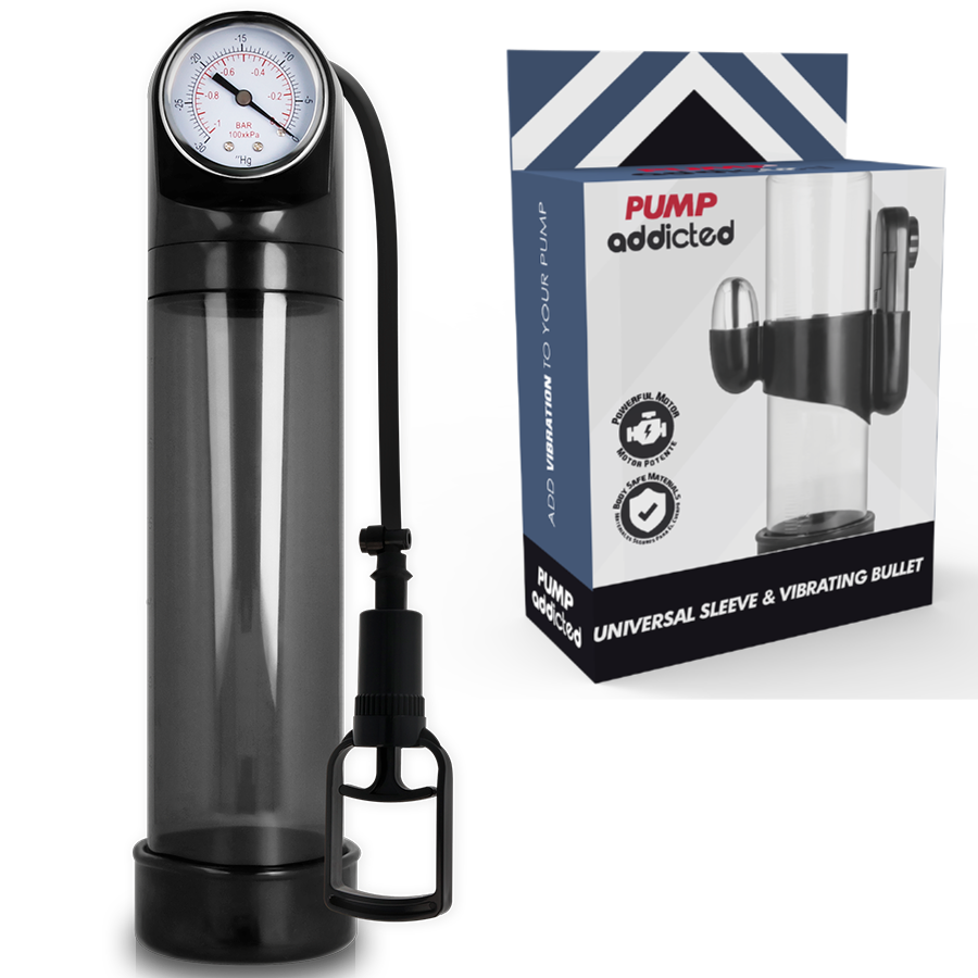 PUMP ADDICTED - RX9 BLACK VIBRATOR - Amore24