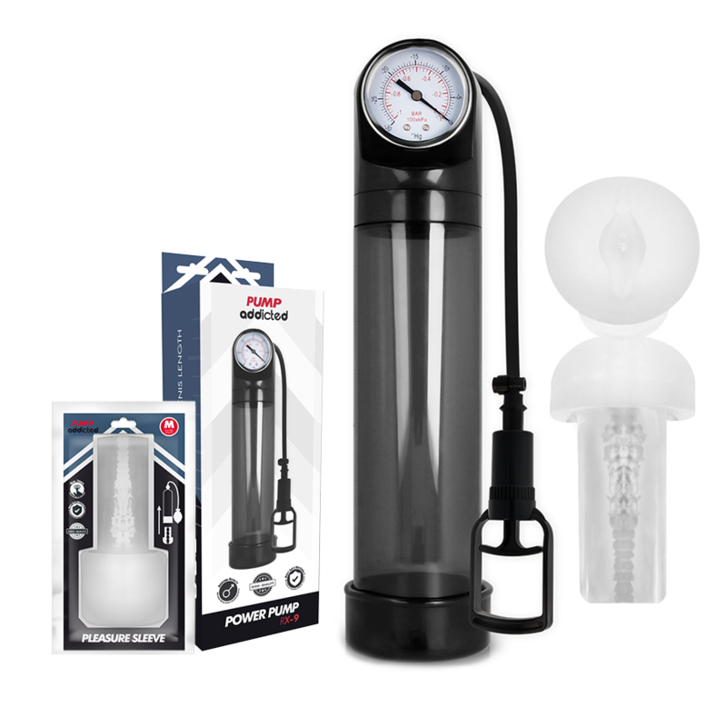 PUMP ADDICTED - RX9 BLACK WITH MASTURBATOR - Amore24