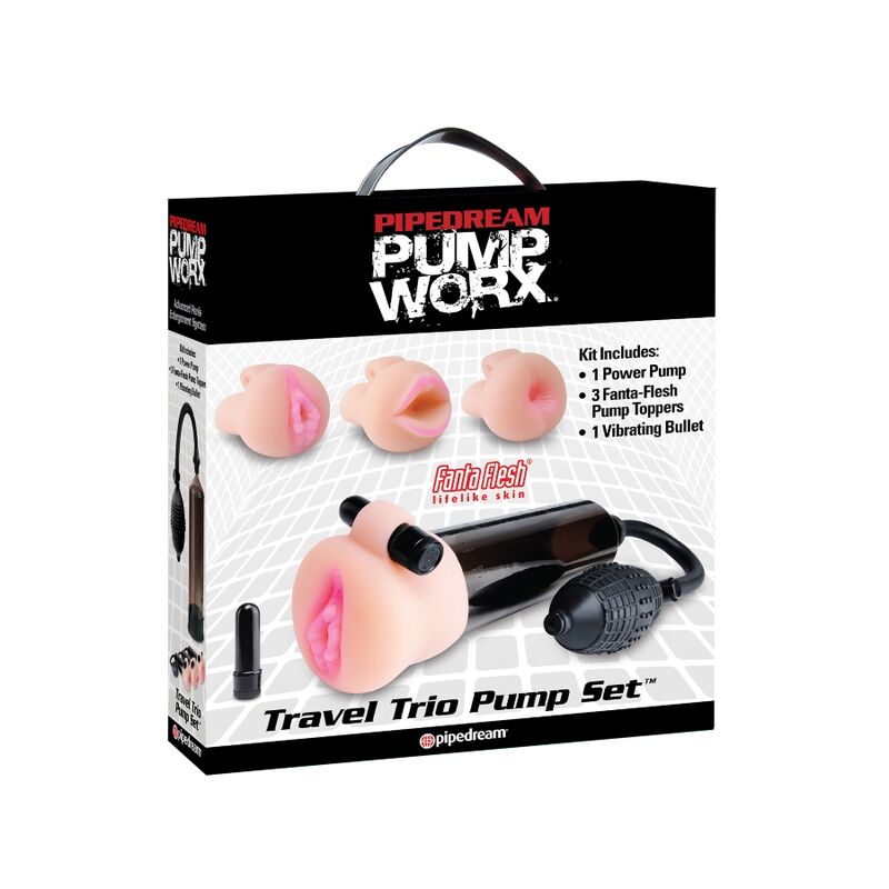 PUMP WORX - TRAVEL TRIO PUMP SET - Amore24