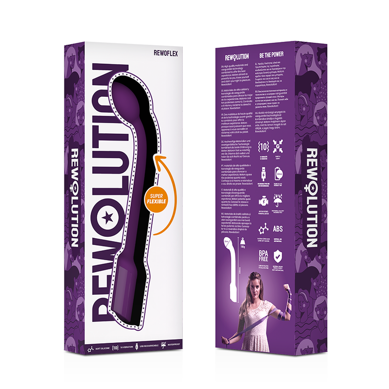 REWOLUTION - REWOFLEX FLEXIBLE G-POINT STIMULATOR VIBRATOR - Amore24