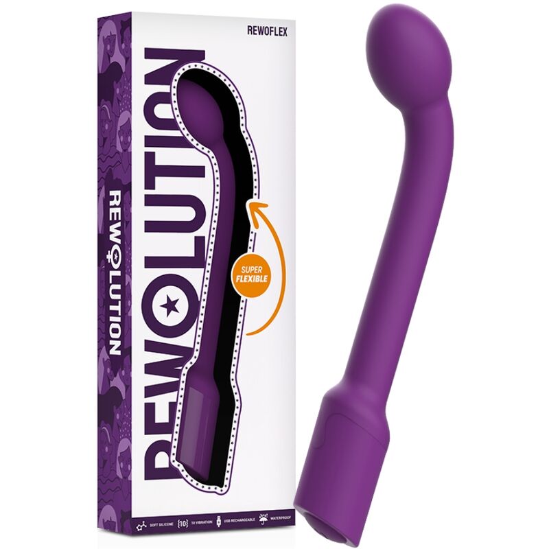 REWOLUTION - REWOFLEX FLEXIBLE G-POINT STIMULATOR VIBRATOR - Amore24