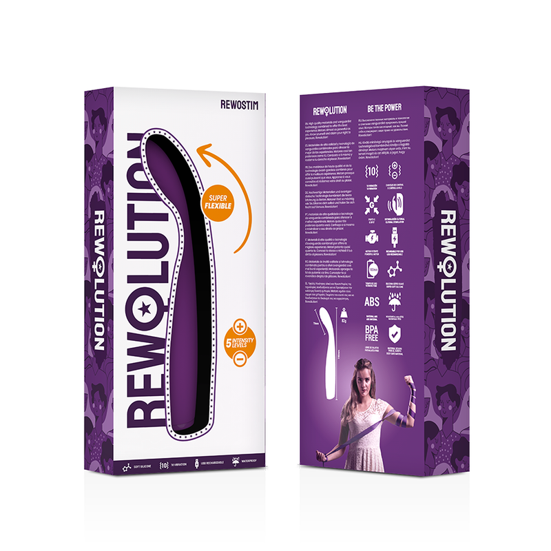 REWOLUTION - REWOSTIM FLEXIBLE VIBRATOR - Amore24