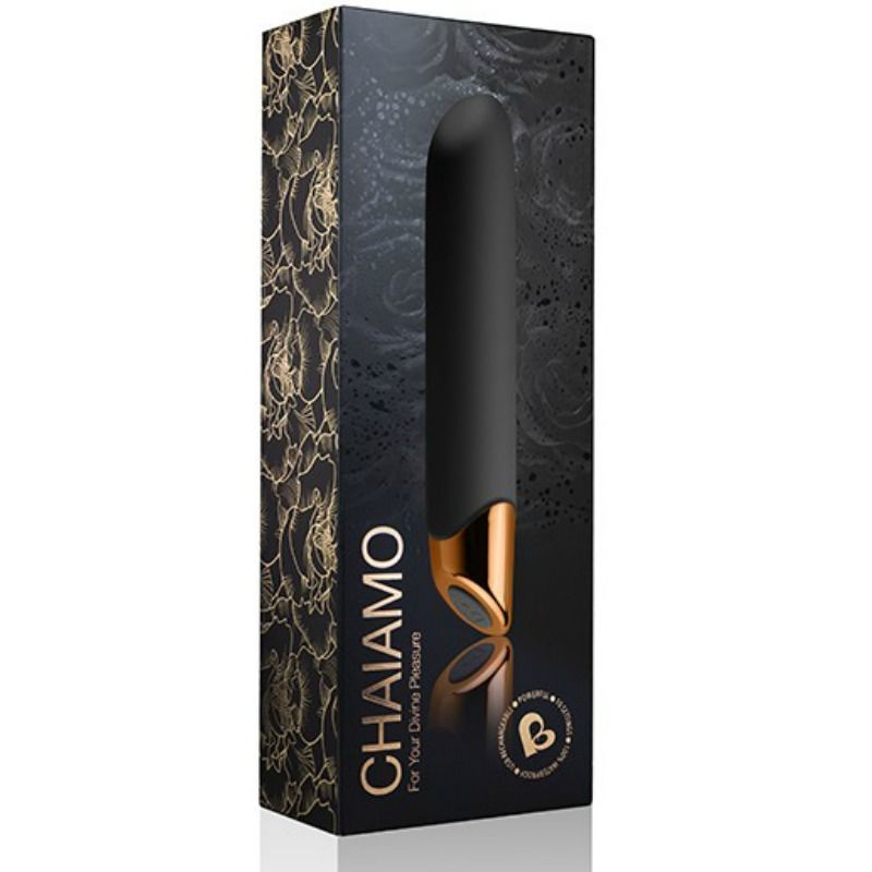 ROCKS-OFF - BLACK CHAIAMO VIBRATOR - Amore24