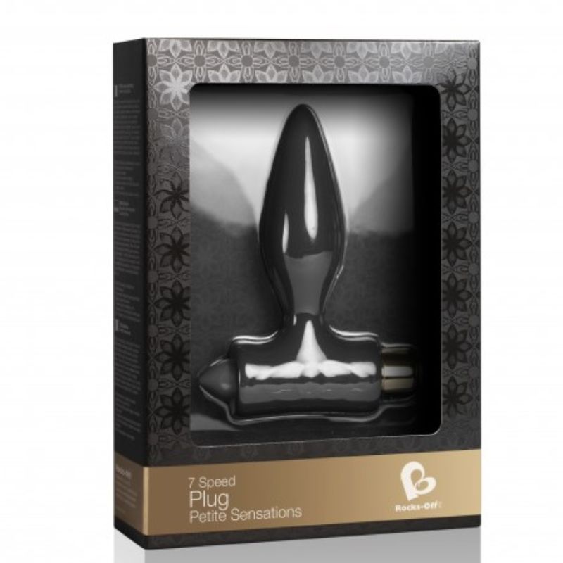 ROCKS-OFF - PETITE SENSATIONS ANAL PLUG FOR BEGINNERS - BLACK - Amore24