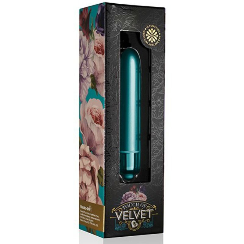 ROCKS-OFF - VIBRATING BULLET TOUCH OF VELVET PEACOCK PETALS - Amore24