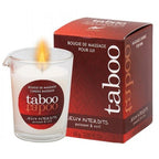RUF - TABOO MASSAGE CANDLE FOR HIM JEUX INTERDITS WILD LICHEN AROMA - Amore24