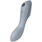 SATISFYER - CURVY TRINITY 3 AIR PULSE VIBRATOR GREY - Amore24