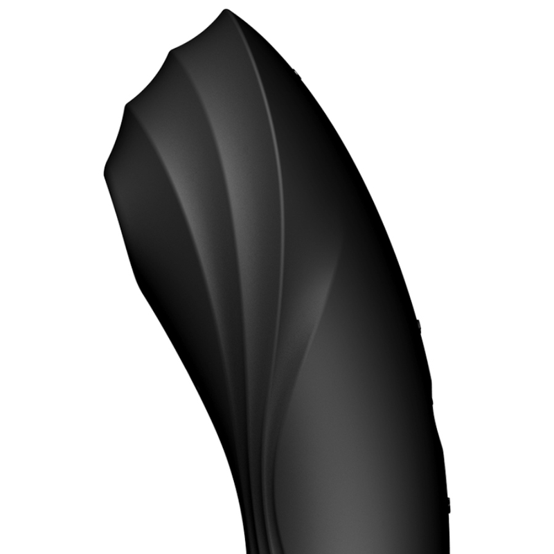 SATISFYER - CURVY TRINITY 4 AIR PULSE VIBRATOR BLACK - Amore24