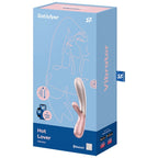 SATISFYER - HOT LOVER VIBRATOR ROSE & BEIGE - Amore24