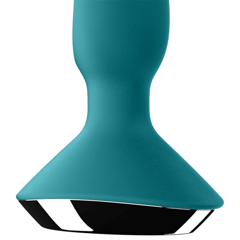 SATISFYER - PLUG ILICIOUS 1 PLUG VIBRATOR GREEN - Amore24