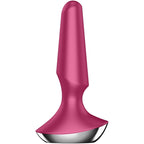 SATISFYER - PLUG ILICIOUS 2 PLUG VIBRATOR BERRY - Amore24