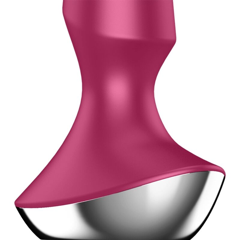 SATISFYER - PLUG ILICIOUS 2 PLUG VIBRATOR BERRY - Amore24