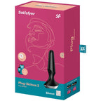 SATISFYER - PLUG ILICIOUS 2 PLUG VIBRATOR BLACK - Amore24