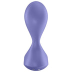 SATISFYER - SWEET SEAL VIBRATING PLUG APP VIOLET - Amore24
